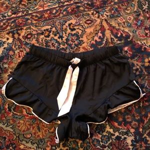 Victoria Secret Satin Style Ruffle Shorts